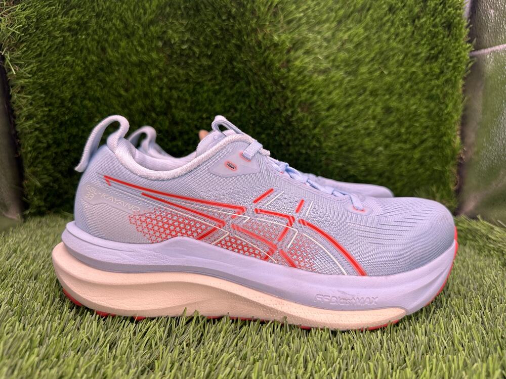 Asics Gel-Kayano 33 1012C105 Athletic Sneaker Women's 7 Blue Mesh Sports Running